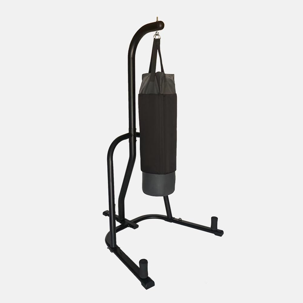 UPWONEA Floor-Standing Metal Sandbag Hanger, Household Heavy-Duty Boxing Rack, Sandbag Rack with Strong Load-Bearing Capacity, Sandbag Rack with High Stability, Easy to Move and Assemble