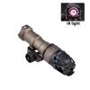 Tactical Flashlight K110 IR Illumination Light with Flashlight Mount Fit 20mm Picatinny Rail, for Hunting, Tan view 2
