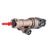 Tactical Flashlight K110 IR Illumination Light with Flashlight Mount Fit 20mm Picatinny Rail, for Hunting, Tan view 3