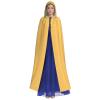 MUFLVDX Flag Of New Jersey Unisex Hooded Robe Cloak Halloween Cool Cosplay Witch Costume Adults Cloak Party Cape view 2