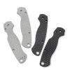 1 Pair Aluminum Scales Handle Fits for C81 Paramilitary 2, Custom CNC Anodized Handle Patch DIY Replacement(Black) view 3