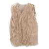 Little Girls Faux Fur Coat Jacket Toddler Baby Kids Vest Winter Thicken Warm Cute Fashion Fuzzy (1-Brown, 9-10 Years) view 1