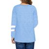 Girl Clothes Size 6 Kids Girls Tunic Tops Crewneck Soft Striped Long Sleeve Comfortable Casual (f-Blue, 10-11 Years) view 3