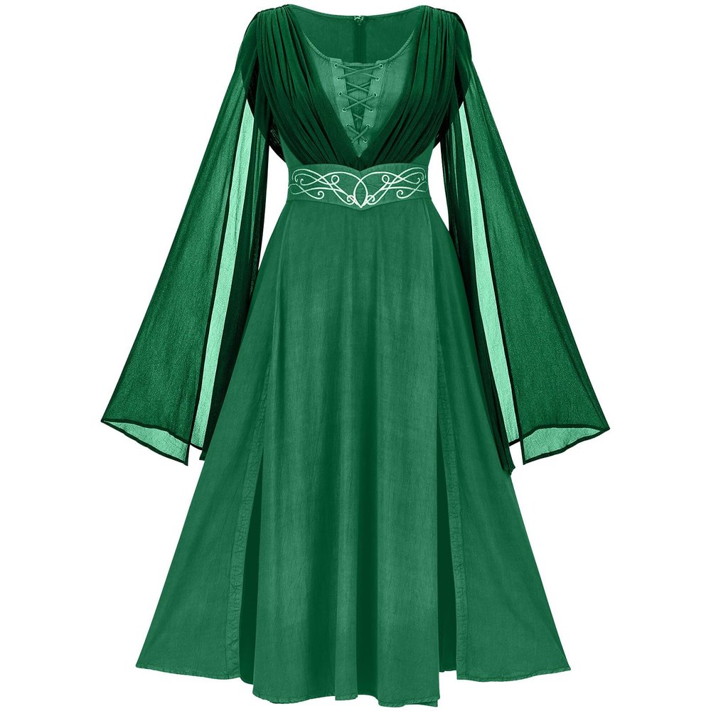 Lmdudan Womens Medieval Dress Halloween Retro Gothic Long Dresses 2024 Adult Ball Gown Dresses Renaissance Cosplay Costume