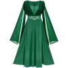 Lmdudan Womens Medieval Dress Halloween Retro Gothic Long Dresses 2024 Adult Ball Gown Dresses Renaissance Cosplay Costume view 1