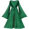 Lmdudan Womens Medieval Dress Halloween Retro Gothic Long Dresses 2024 Adult Ball Gown Dresses Renaissance Cosplay Costume view 2