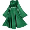 Lmdudan Womens Medieval Dress Halloween Retro Gothic Long Dresses 2024 Adult Ball Gown Dresses Renaissance Cosplay Costume view 3