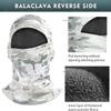 Fleece Ski Mask - Camo Winter Face Mask for Men - Tactical Cold Weather Balaclava for Motorcycle & Cycling view 3