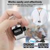 Decymis 2 Pack Clicker Counter, Metal Hand Tally Counter Clicker, 4 Digit Mechanical Palm Click Counter for Counting Numbers, Coaching, Sports Events Count view 4