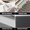 Foldable Pilates Reformer, Pilates Machine, Aluminum Pilates Reformer Machine for Home and Studio, Foldable Exercise Strength Training Machine (White) view 2