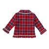 Kids Tales Child Cotton Pajama Sets Christmas Button Down Long Sleeve Shirt + Long Pants 2Pcs Girls Plaid Loungewear view 2