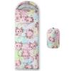 AILONEN Kids Cartoon Axolotl Sleeping Bag for Boys Girls Adults,3 Season Warm & Cool Weather,Lightweight,Waterproof,Funny Axolotl Sleeping Bag for Camping Hiking view 1