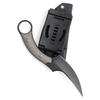 OOULORE Fixed Blade Knife, D2 Steel Blade and G10 Handle, Utility Claw EDC Knife for Outdoor Survival Hiking Camping with Kydex Sheath OK1220 (Sand) view 2