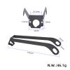 Scooter Fender Rear Mudguard for Xiaomi M365/1S/Pro/Pro2 Electric Rear Fender Accessory with licence plate in one piece Electric Scooter view 4