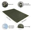 zZFocus Mini Camping Blanket,Lightweight Puffy Blanket Packable Down Alternative Throw Blanket Waterproof Windproof for Outdoors, Travel, Beach, Airplane, Hiking view 3