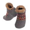 Adult Winter Soft Fuzzy Warm Floor Socks Cozy Indoor Non Slip Socks with Grips Fleece Lined Thermal Home Slipper Socks view 1