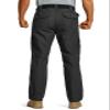 HISEA Men's Ripstop Tactical Pants, Water Resistant Work Cargo Pants, Lightweight Outdoor Hiking Construction Pants Black view 2
