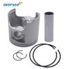 62T-11651 + 62T-11631 + 62T-W0001 Connecting Rod & Piston Kit & Gasket Kit for Yamaha Outboard Motor Waverunner XL VX700 Outboard Engine view 4
