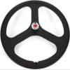 700C (23C-28C) Bike Wheelset, Magnesium-Titanium Alloy Bicycle Wheels,Front Wheel: 3/8X100X145W; Rear Wheel: 3/8X120X165W Bicycle Wheel Set Black,700C*(23C-28C) view 2