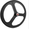700C (23C-28C) Bike Wheelset, Magnesium-Titanium Alloy Bicycle Wheels,Front Wheel: 3/8X100X145W; Rear Wheel: 3/8X120X165W Bicycle Wheel Set Black,700C*(23C-28C) view 4