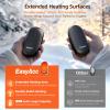 EasyAcc Electric Hand Warmers Rechargeable, 2 Pack 10000mAh + 18Hrs Warmth + Up to 131 + UL Certified + Fast Heating + 3 Settings, Pocket Heaters for Golf Raynauds Camping, Gifts for Women Man view 4