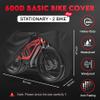 Zettum Bike Cover for 2 Bikes - 600D Bike Covers Outdoor Storage Waterproof & Heavy Duty, Bicycle Cover for 2 eBike, Mountain Bike, Road Bike, Hybrid Bike, Beach Cruiser Bike, Scooter and More view 2