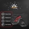Zettum Bike Covers for 3 Bikes - 600D Waterproof & Heavy Duty, Large Bicycle Cover for eBike, Mountain, Road, Hybrid, Beach Cruiser, Scooter view 3