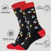 Dealswin Do Not Disturb I'm Gaming Socks, Birthday Gifts for Teen Boys, Valentine's Day Gifts Ideas for Men Him Dad Son Gamer Funny Game Socks view 4