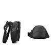 lack woven texture Fanny pack-stylish and durable, essential for daily travel view 3