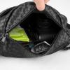 lack woven texture Fanny pack-stylish and durable, essential for daily travel view 4