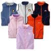 Toddler Baby Boy Girl Polar Fleece Vest Jacket Full-Zip Sleeveless Cartoon Animals Print Warm (Blue, 12-18 Months) view 3