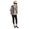 Toddler Girls Faux Fur Vest Fleece Jacket Warm Sleeveless Coat Winter Fall Fuzzy Vest Coat Children (Brown, 5-6 Years) view 1