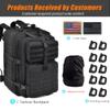 R.SASR 64L Large Tactical Backpack, Military Backpack, Molle Backpack, Tactical Bag, Hiking Daypacks (3, black) view 3