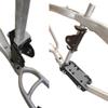 Bike Engine Frame Kit with Banana Saddle Fuel Tank Set Integrated 0.8 Gallon 3.4L Gasoline Tank with Saddle Seat for Motorized Bike 4 or 2 Stroke Gas Engine 49cc-100cc (Heavy Duty V Frame Saddle Set) view 3