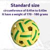UNCLEJUM Rattan Ball Sepak Takraw Ball, Kick Volleyball, Thai Sport, Size 5 Inches view 2
