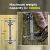 Sebnux Aluminum Hunting Climbing Stick Lightweight Hunting Climbing Step Non-Slip Tree Climbing Stick with Fold Up Steps (4, 18 Inch) view 4