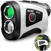 Golf Rangefinder with Slope 7X Magnification 1100 Yards Range Finder Golfing with Magnet Rechargeable Laser Range Finders Flag Pole Locking Vibration Rangefinder for Tournament Legal view 1