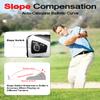 Golf Rangefinder with Slope 7X Magnification 1100 Yards Range Finder Golfing with Magnet Rechargeable Laser Range Finders Flag Pole Locking Vibration Rangefinder for Tournament Legal view 3
