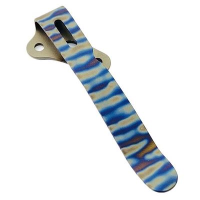 1PC Deep Carry Pocket Clip Fits for Demko AD20 20.5, Toasted Titanium Back Clip DIY Replacement Accessory