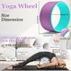 HNCTINNO All in One Yoga Wheel Set, Soft Foam Roller Wheel for Back Pain & Stretching, Yoga Blocks 2 Pack with Strap, Trigger Point Therapy Massage Ball for Deep Tissue, Yoga Starter Kit for Beginner view 2