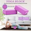 HNCTINNO All in One Yoga Wheel Set, Soft Foam Roller Wheel for Back Pain & Stretching, Yoga Blocks 2 Pack with Strap, Trigger Point Therapy Massage Ball for Deep Tissue, Yoga Starter Kit for Beginner view 4
