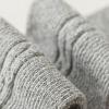 Baby Girls Tights Toddler Cable Knit Stocking Leggings for Girls Soft Warm Kids Thick Cotton Stretchy Pantyhose A-Grey view 2