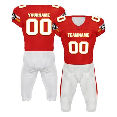 AWSOLE Custom Rugby Jerseys for Men Women Kids Print Name Number Logo American Football Uniform Comfort Athletic Sports Shirt Red White Yellow