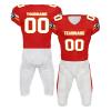 AWSOLE Custom Rugby Jerseys for Men Women Kids Print Name Number Logo American Football Uniform Comfort Athletic Sports Shirt Red White Yellow view 1