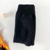 Baby Girls Tights Toddler Cable Knit Stocking Leggings for Girls Soft Warm Kids Thick Cotton Stretchy Pantyhose C-Black view 4