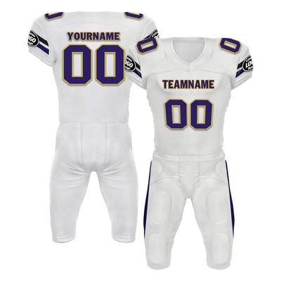 AWSOLE Custom Rugby Jerseys for Men Women Kids Print Name Number Logo American Football Uniform Comfort Athletic Sports Shirt White Navy