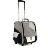 DNGXAOYA Pet Duffel Bag, Out and About Portable Dog Trolley Case, High-Density Oxford Fabric, Can Be Used for Outdoor and Travelling, Three-Side Breathable Mesh, Roll-up Design, Detachable Base view 1