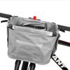 Bicycle Dog Bag, Bicycle Basket, Cats And Dogs, Mountain Bike Front Basket, Folding Pet Bag, Bicycle Basket Front Hand Canvas, Large Capacity, Folding Easy To Clean, Quick Snap Snap(Aluminum Carrying view 1