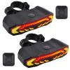 Greencycle Smart Bike Tail Light,2PK Anti-Theft Bike Taillight with Turn Signals and Automatic Brake Light, Bike Rear Light with Remote Control, Safety Warning Light,USB Rechargeable,IP65 Waterproof view 1