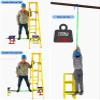Rescue Hook Emergency Rescue Sticks ? High Voltage Safety Rescue Pole with Hook, Electrician Electrocution Emergency Rescue Sticks, Lightweight Life-Saving Protective Equipment, Specialized Equipment view 3